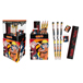 NARUTO STATIONERY SET 6 PIECES IN PEN HOLDER - 8X8X20CM