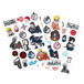 NARUTO STICKERS FOR LAPTOP (CONTAINS 3 STICKER SHEETS) - 30X