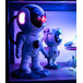 ASTRONAUT LASER PROJECTOR(BIG SIZE) 
MAT