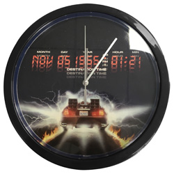 BTTF  WANDUHR 24 CM 