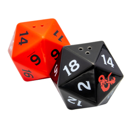 DUNGEONS & DRAGONS D20 DICE SALZ UND PFEFFER 