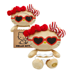 HELLO KITTY SUMMER DAYS MIT SONNENBLRILLE ECO PLUSH 24 CM 