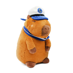 CAPYBARA CAPTAIN PLUSH 23CM