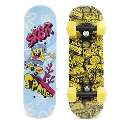 SPONGEBOB MINI SKATEBOARD AUS HOLZ