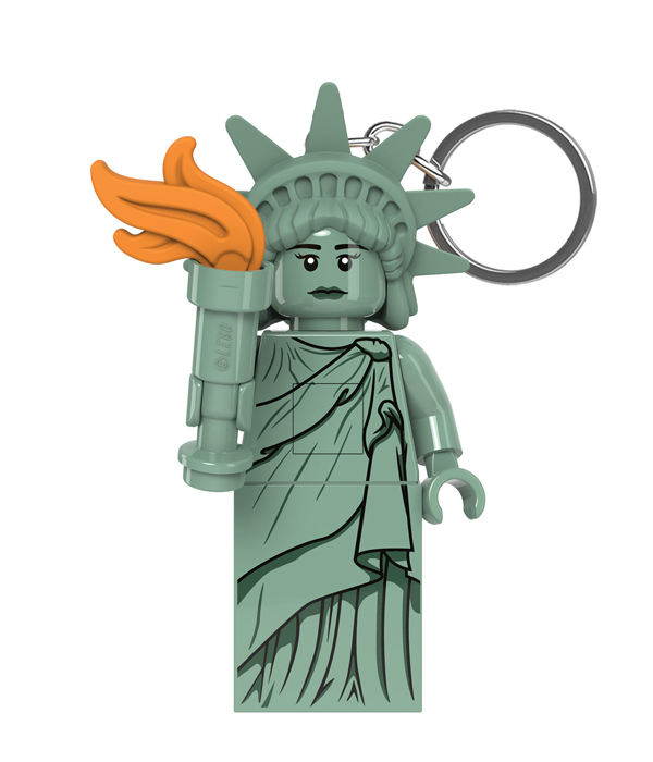 LEGO® Minifigurines™ Freiheitsstatue Schlüsselanhänger mit Taschenlampe