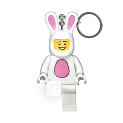 LEGO® Hase-Kostüm-Typ Schlüsselanhänger mit Taschenlampe