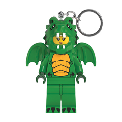 LEGO® MINIFIGURES™ KEYLIGHT: HELLGRÜNES DRACHENMÄDCH