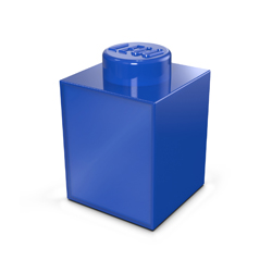 LEGO® TIME BY IQHK WECKER 1X1 ZIEGELSTEIN BLAU