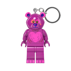 LEGO® Liebesbär-Kostüm-Typ Schlüsselanhänger mit Taschenlampe