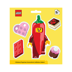 LEGO® MINIFIGURES™ AUFKLEBER VALENTINSCHILI