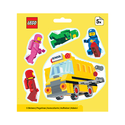 LEGO® MINIFIGURES™ AUFKLEBER WELTRAUMBUS
