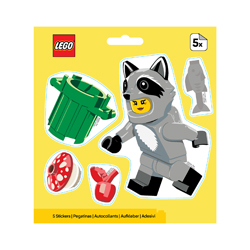LEGO® MINIFIGURES™ AUFKLEBER WASCHBÄR