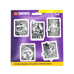 LEGO® FORTNITE® AUFKLEBER: STICKER BADGES