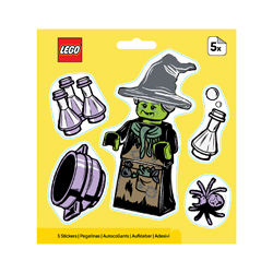 LEGO® MINIFIGURES™ AUFKLEBER HALLOWEEN-HEXE