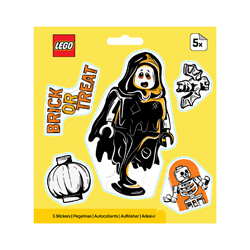 LEGO® MINIFIGURES™ AUFKLEBER HALLOWEEN-GESPENST