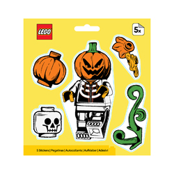LEGO® MINIFIGURES™ AUFKLEBER HALLOWEEN-SKELETT