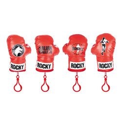 ROCKY BOX HANDSCHUH 12 CM IN KUNSTLEDER MIT CLIP ON 